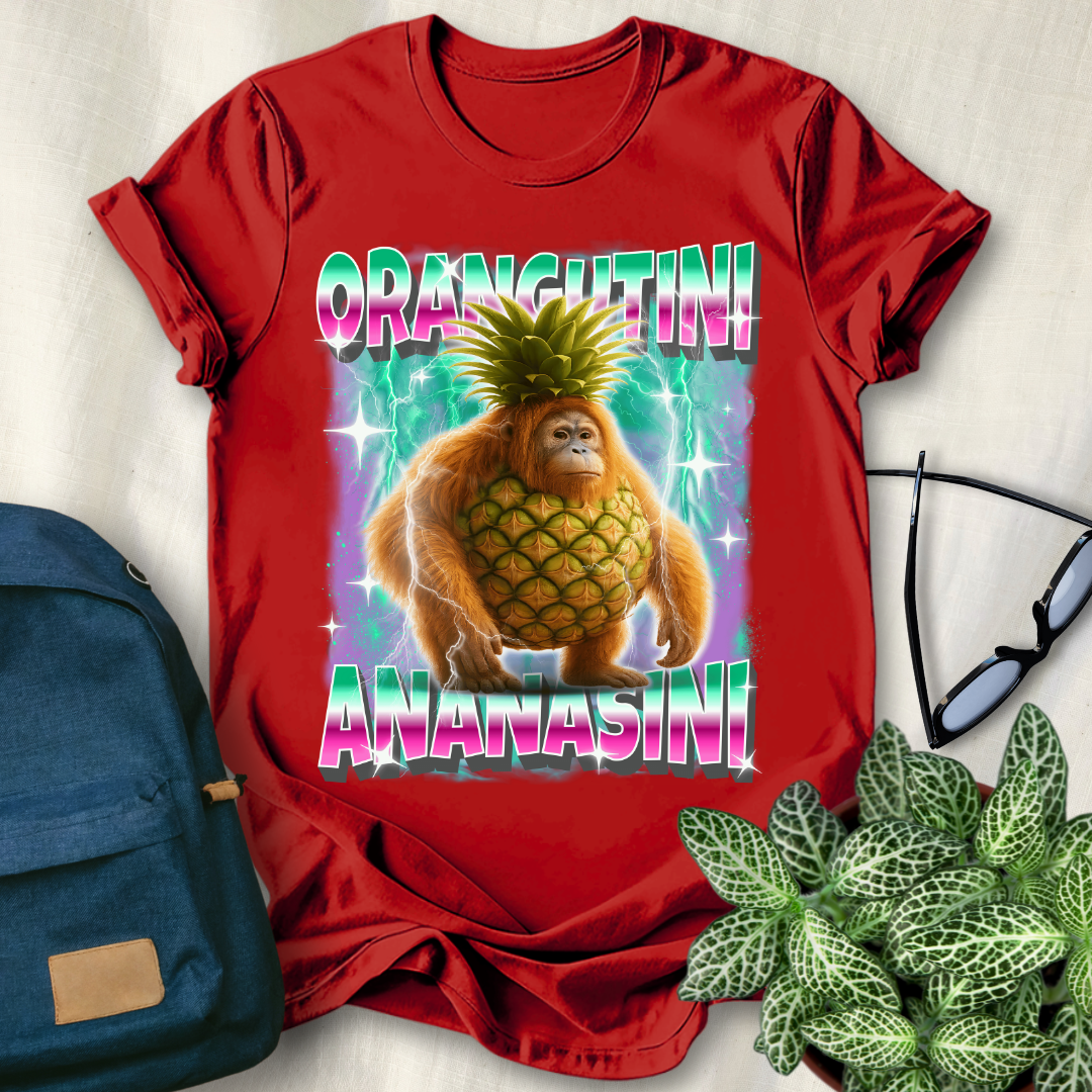 Orangutini Ananasini Italian Brainrot T-Shirt