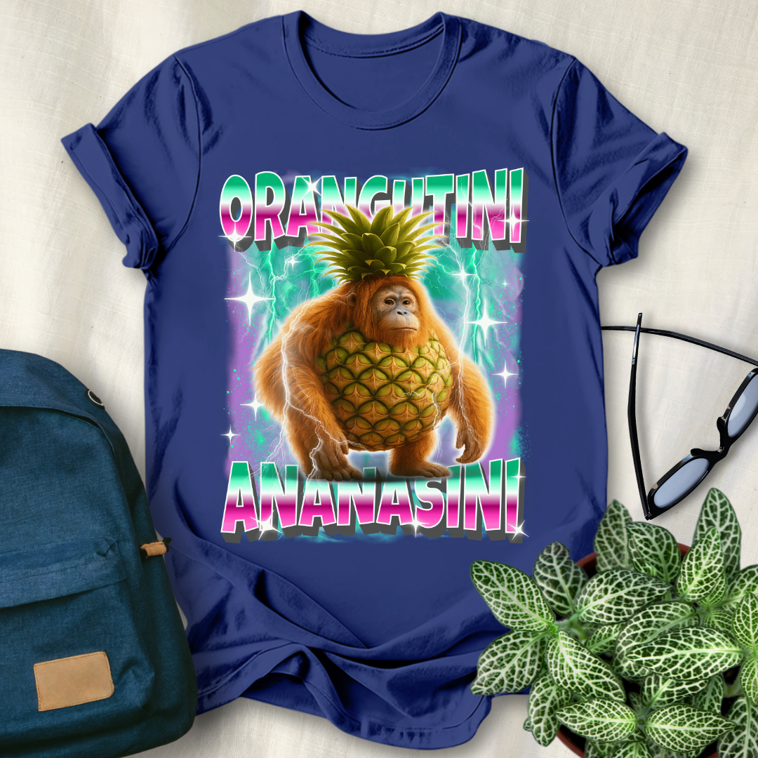 Orangutini Ananasini Italian Brainrot T-Shirt