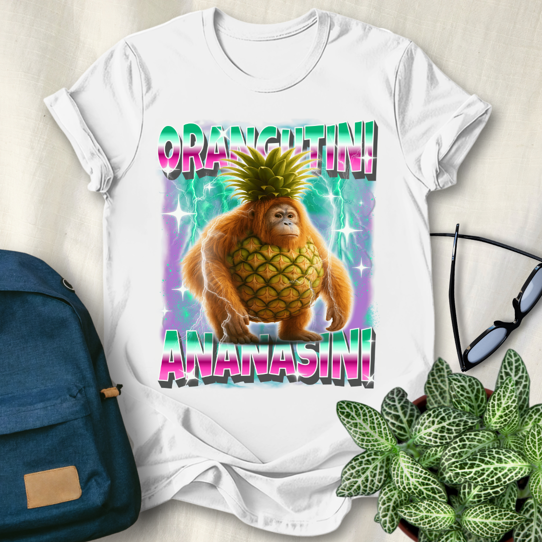 Orangutini Ananasini Italian Brainrot T-Shirt