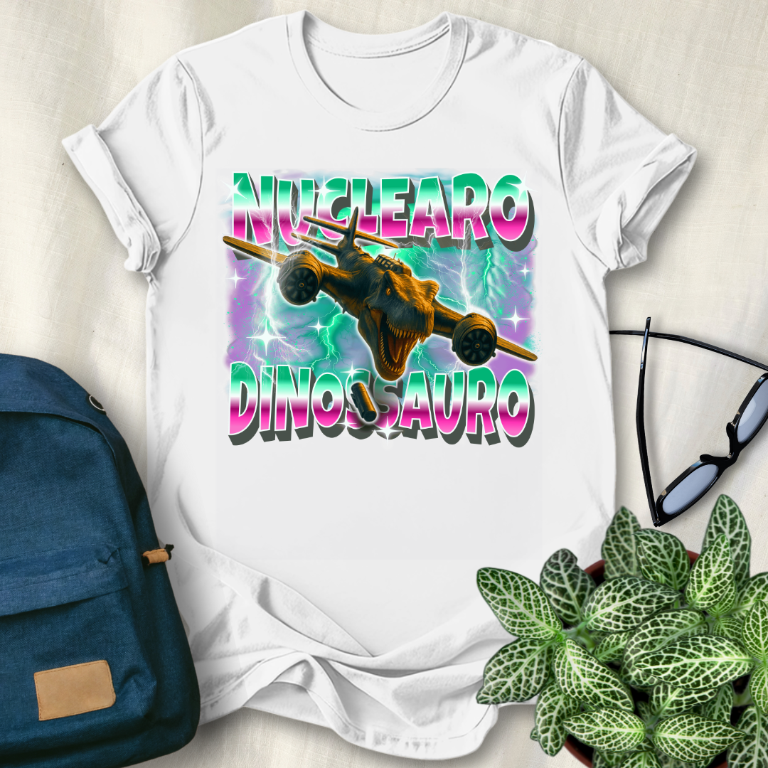 Nuclearo Dinossauro Italian Brainrot T-Shirt