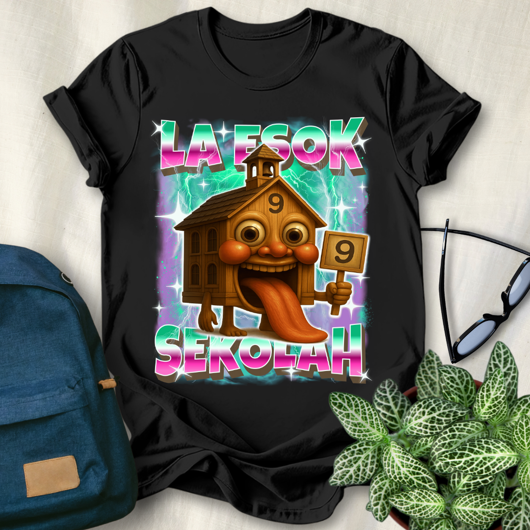 La Esok Sekolah Italian Brainrot T-Shirt