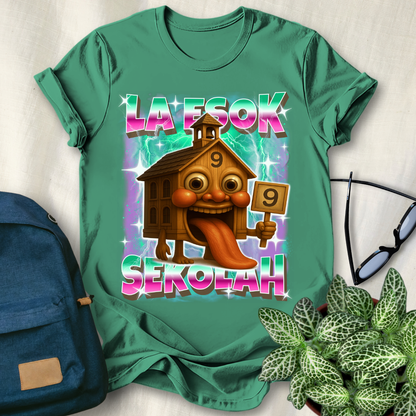 La Esok Sekolah Italian Brainrot T-Shirt