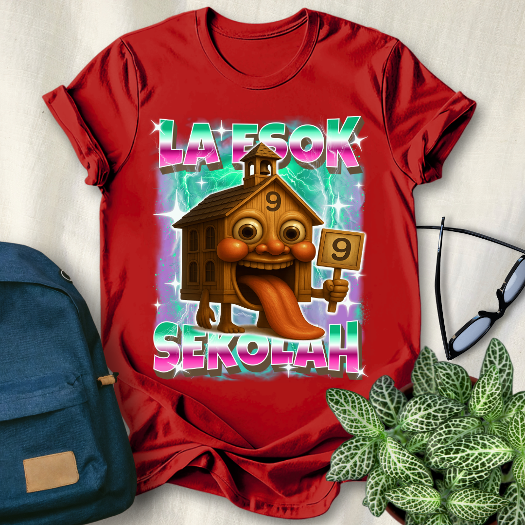 La Esok Sekolah Italian Brainrot T-Shirt