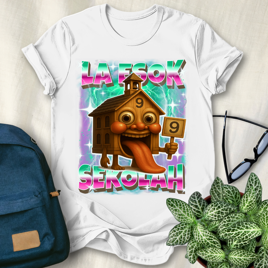 La Esok Sekolah Italian Brainrot T-Shirt