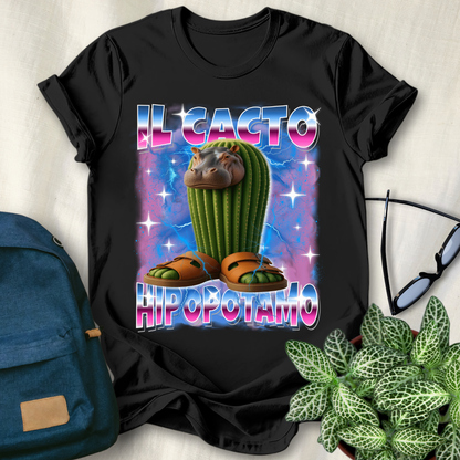 Il Cacto Hipopotamo Italian Brainrot T-Shirt