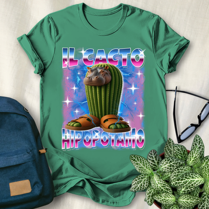 Il Cacto Hipopotamo Italian Brainrot T-Shirt