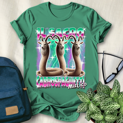 Il Sacro Cabrospaghetti Mistico Italian Brainrot T-Shirt