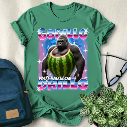 Gorillo Watermellondrillo Italian Brainrot T-Shirt