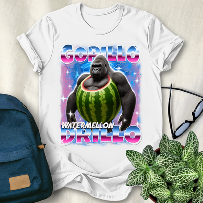 Gorillo Watermellondrillo Italian Brainrot T-Shirt