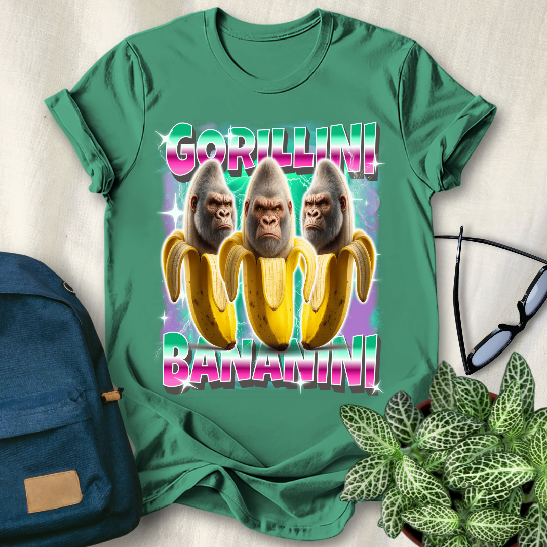 Gorilini Bananini Italian Brainrot T-Shirt
