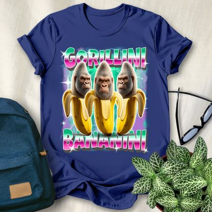 Gorilini Bananini Italian Brainrot T-Shirt