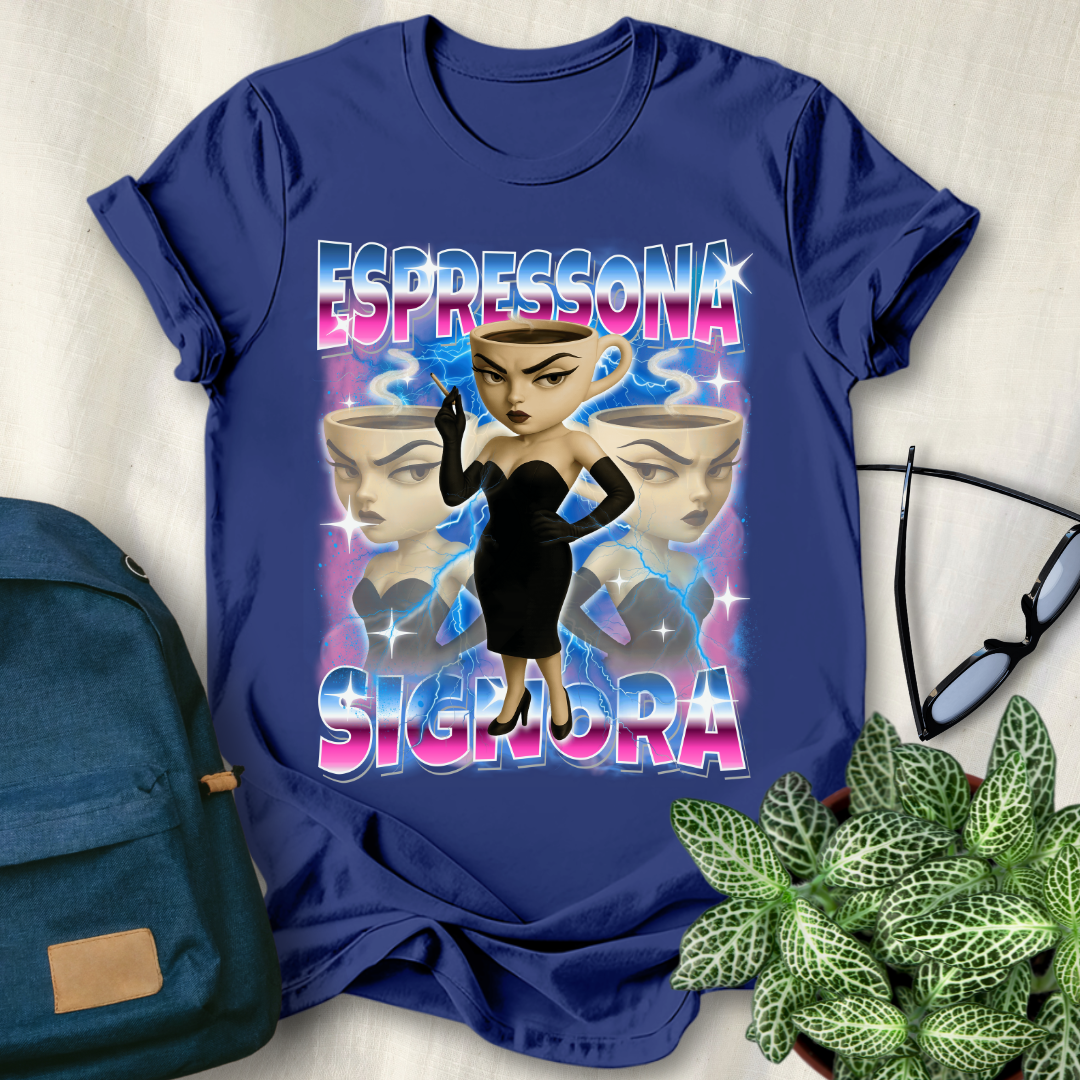 Espresso Signora Italian Brainrot T-Shirt