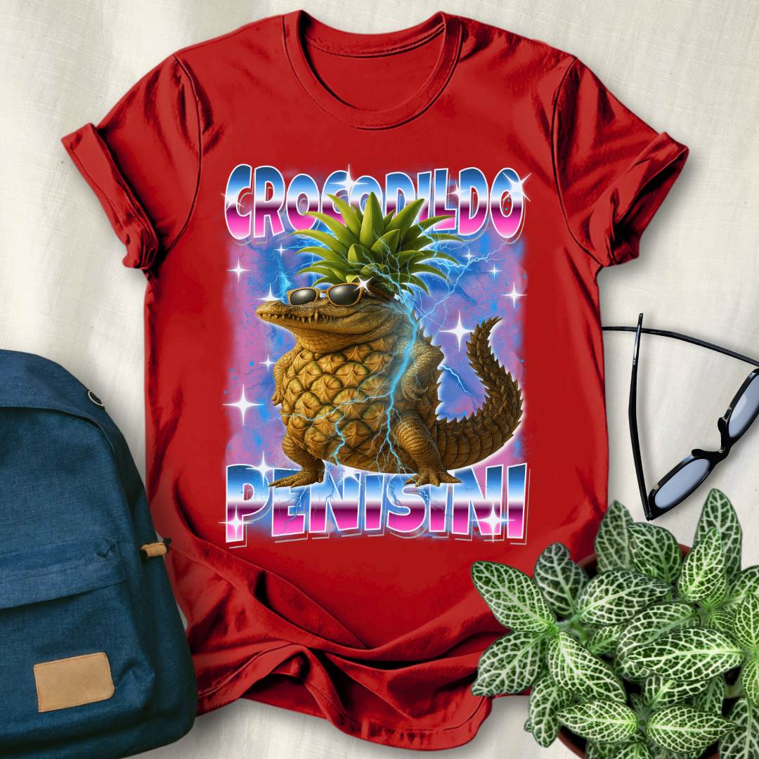 Crocodildo Penisini Italian Brainrot T-Shirt