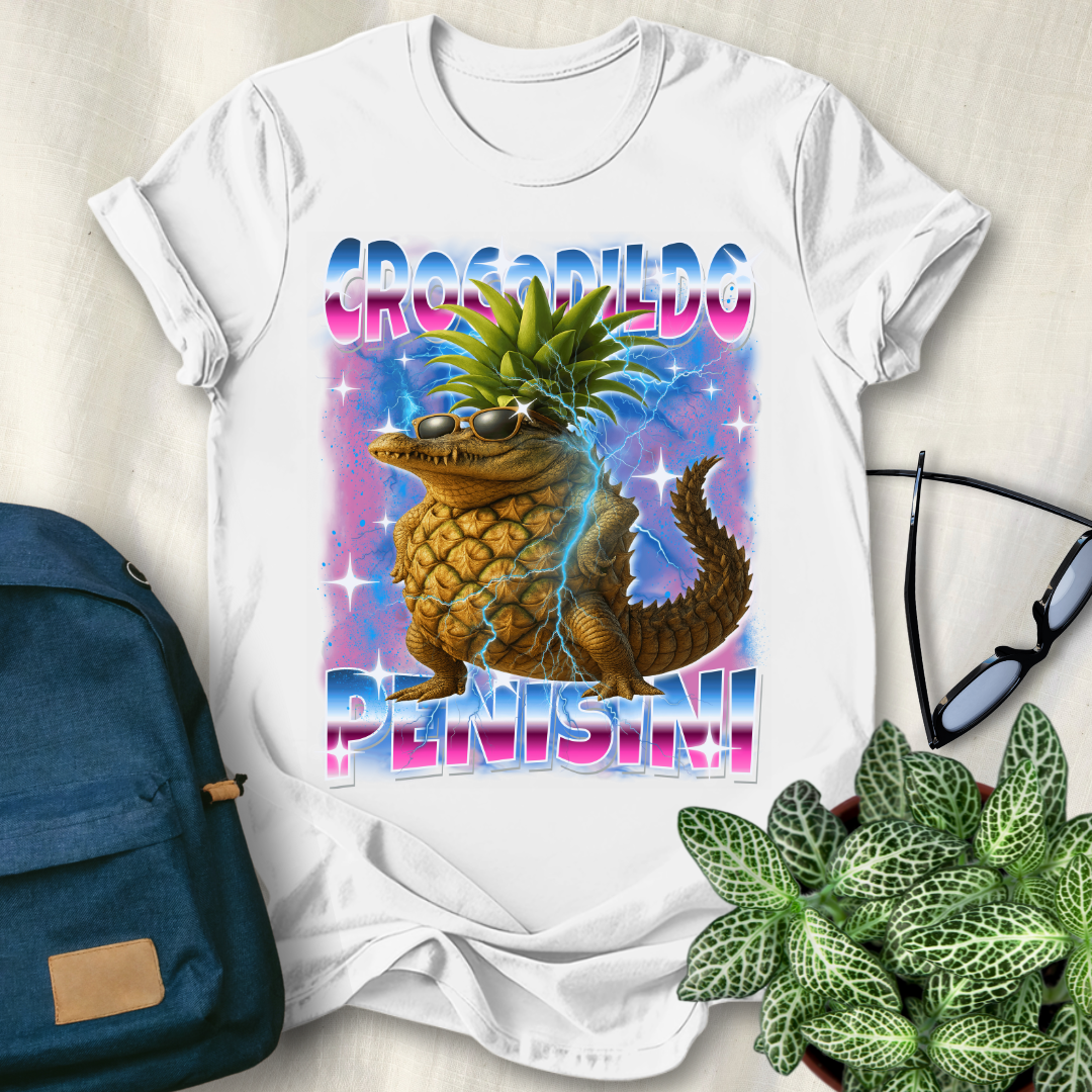 Crocodildo Penisini Italian Brainrot T-Shirt