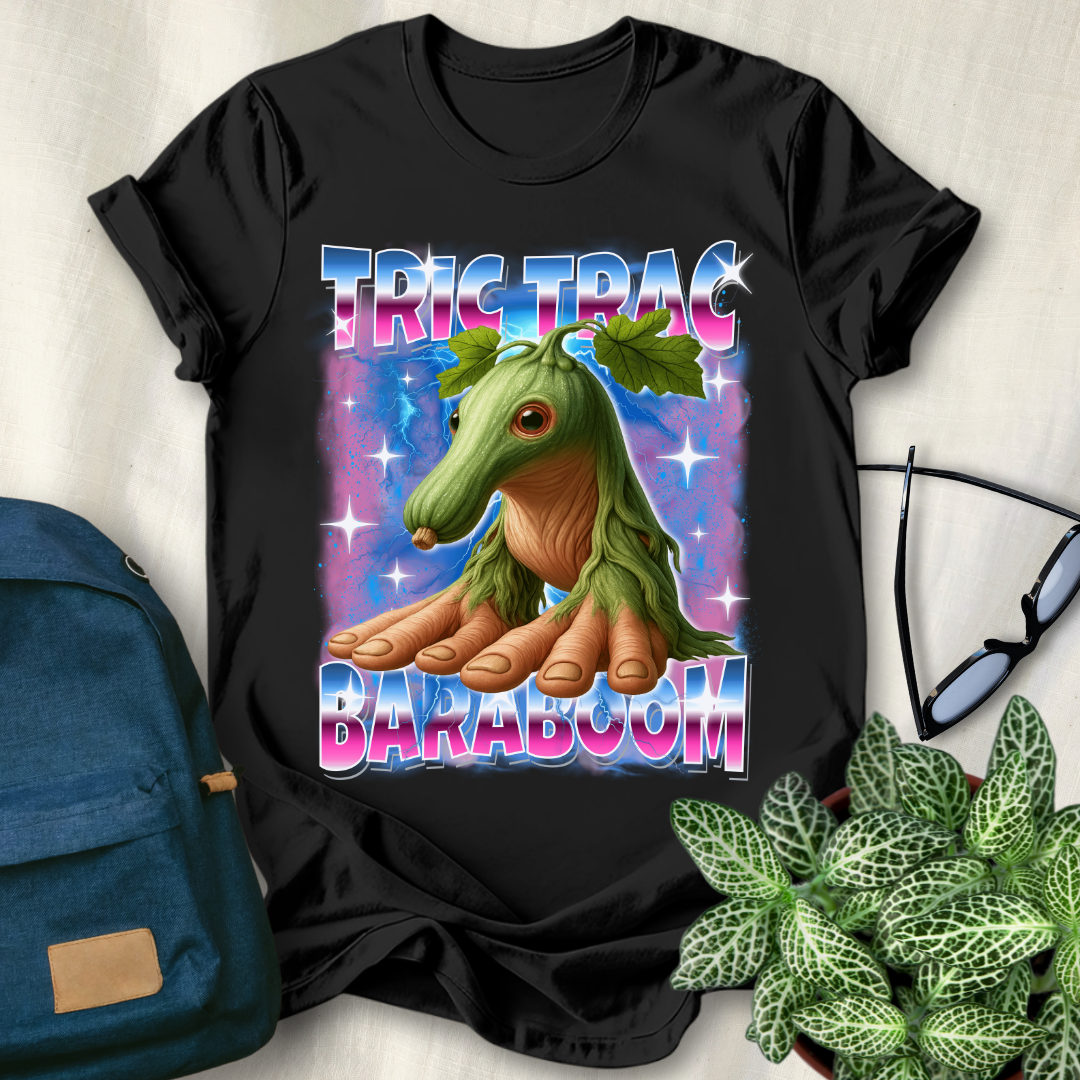 Tric Trac Baraboom Italian Brainrot T-Shirt