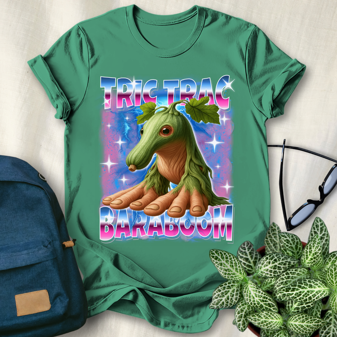 Tric Trac Baraboom Italian Brainrot T-Shirt
