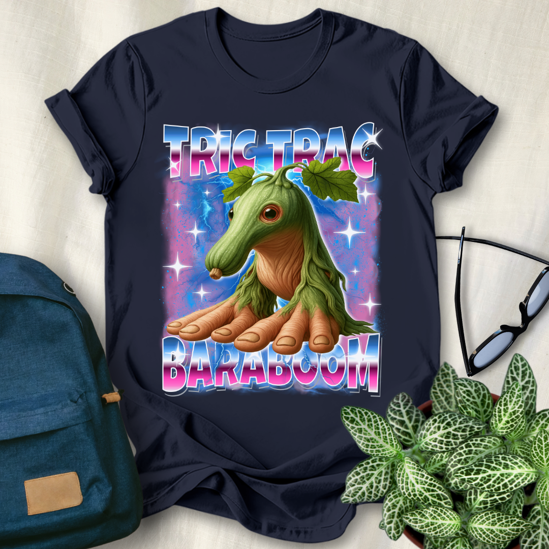 Tric Trac Baraboom Italian Brainrot T-Shirt