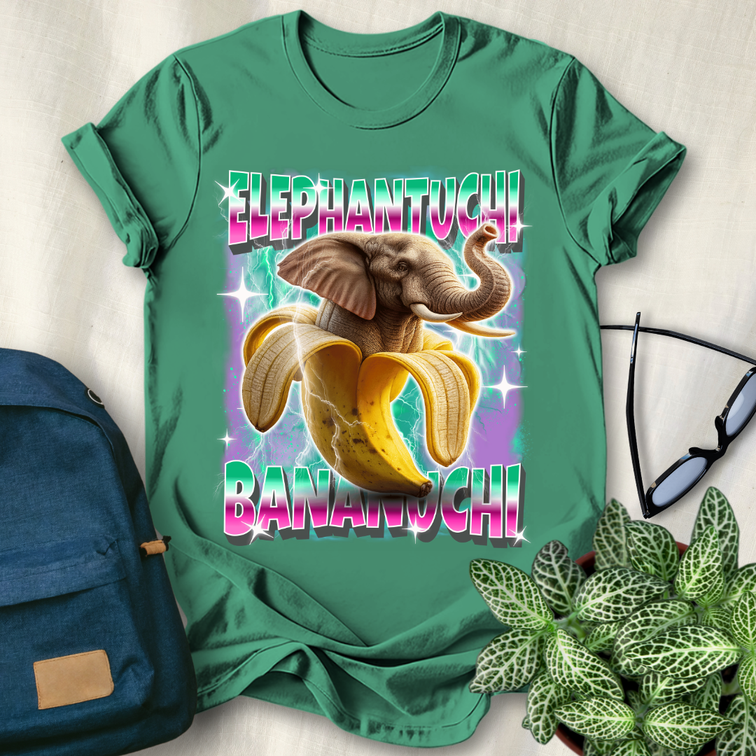 Elefantucci Bananucci Italian Brainrot T-Shirt