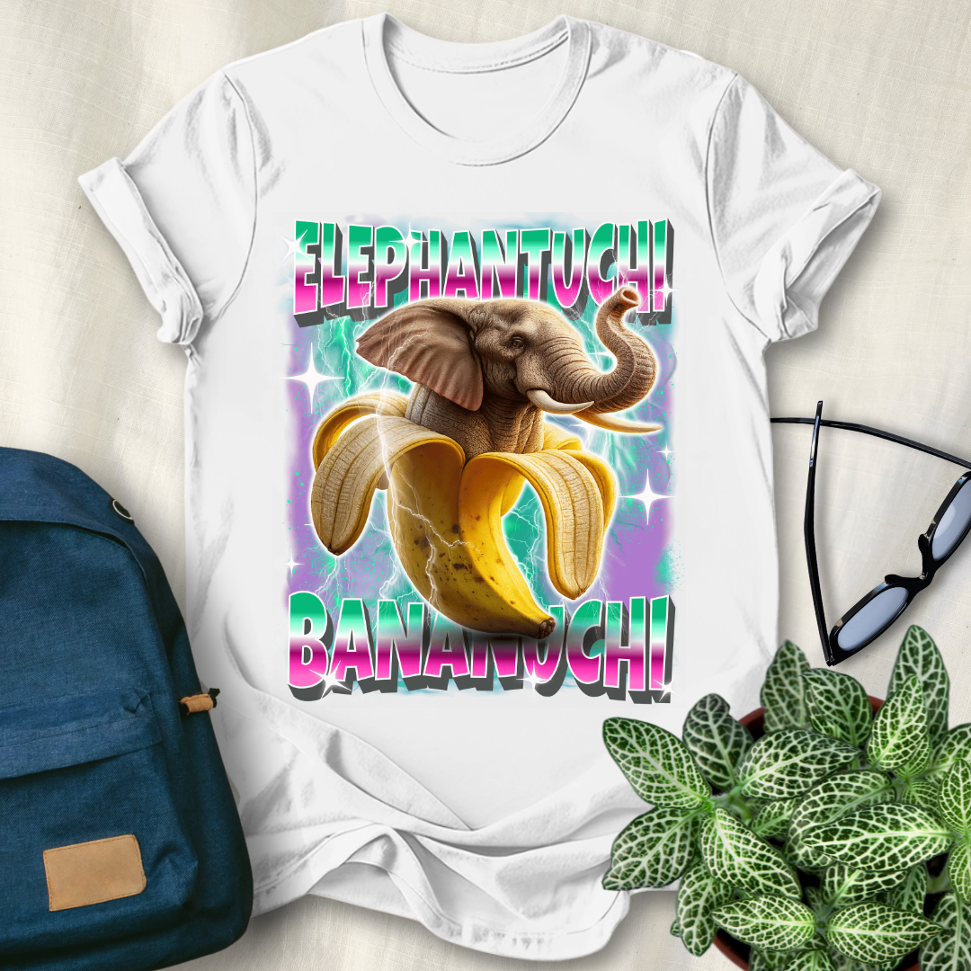 Elefantucci Bananucci Italian Brainrot T-Shirt