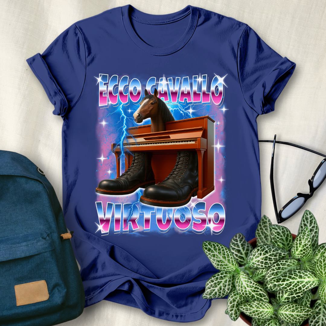 Ecco Cavallo Virtuoso Italian Brainrot T-Shirt