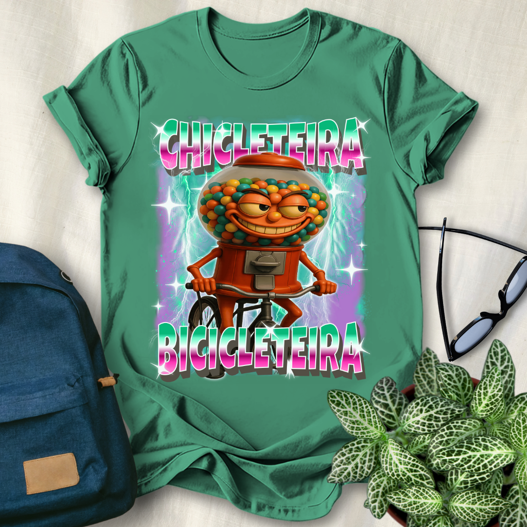 Chicleteira Bicicleteira Italian Brainrot T-Shirt