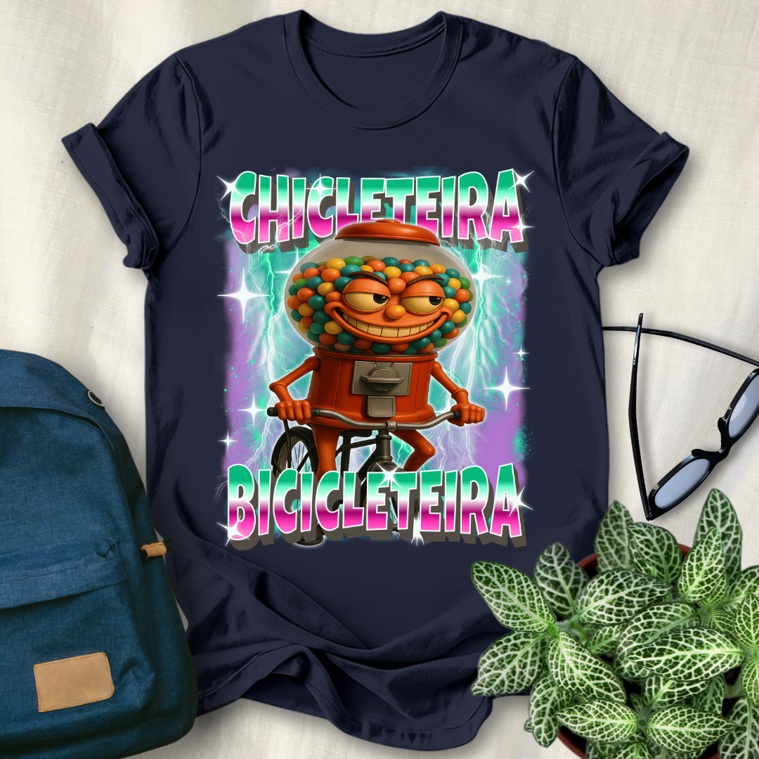 Chicleteira Bicicleteira Italian Brainrot T-Shirt