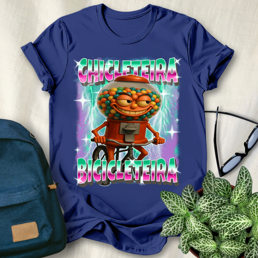 Chicleteira Bicicleteira Italian Brainrot T-Shirt