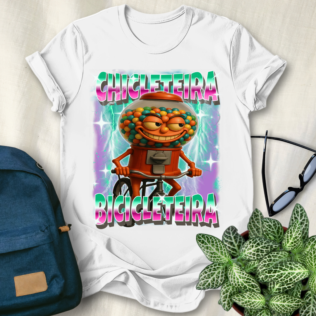 Chicleteira Bicicleteira Italian Brainrot T-Shirt