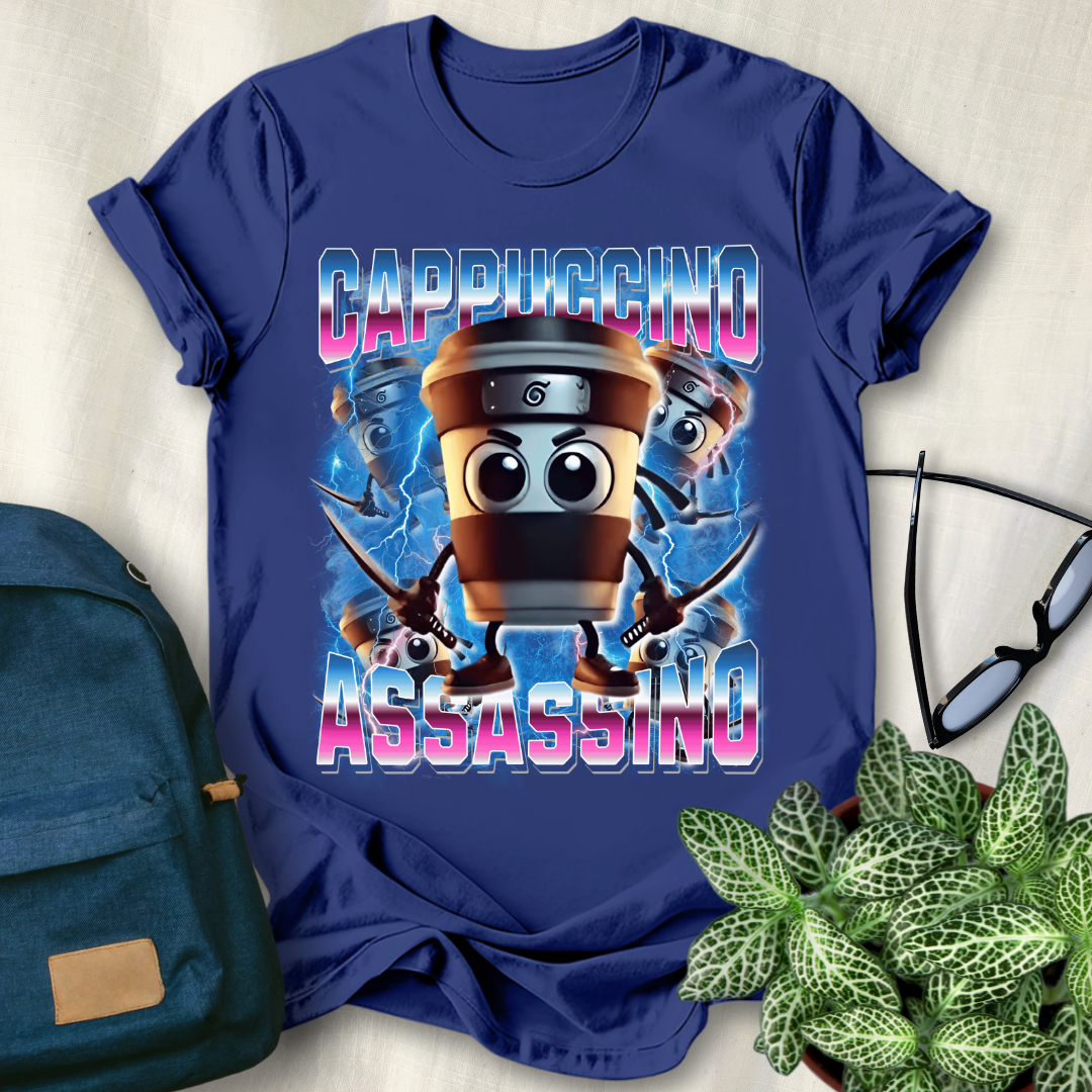Cappuccino Assassino Italian Brainrot T-Shirt