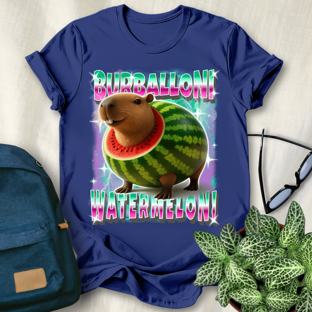 Burballoni Watermeloni Italian Brainrot T-Shirt