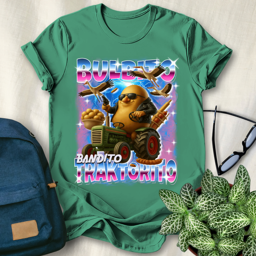 Bulbito Bandito Traktorito Italian Brainrot T-Shirt