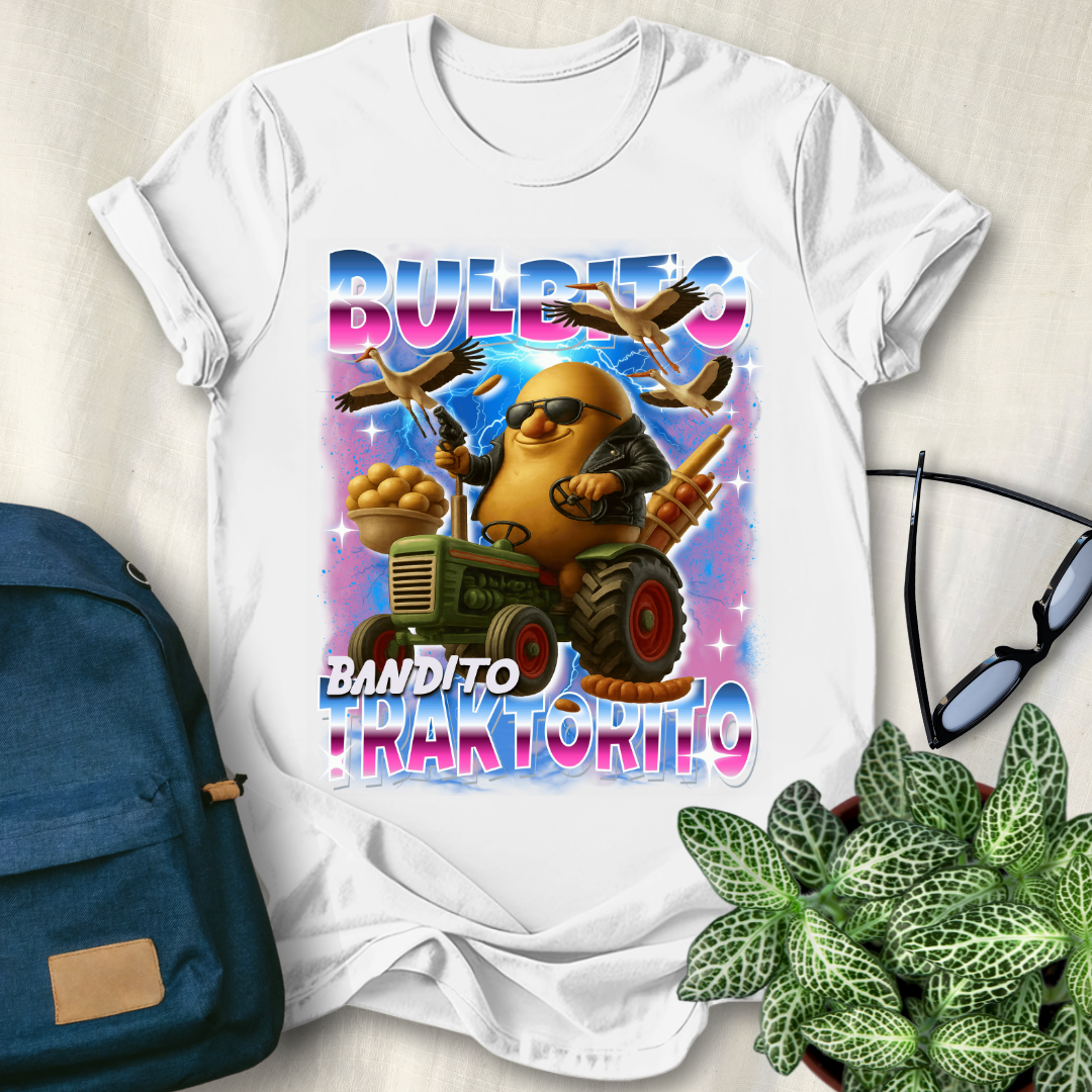 Bulbito Bandito Traktorito Italian Brainrot T-Shirt