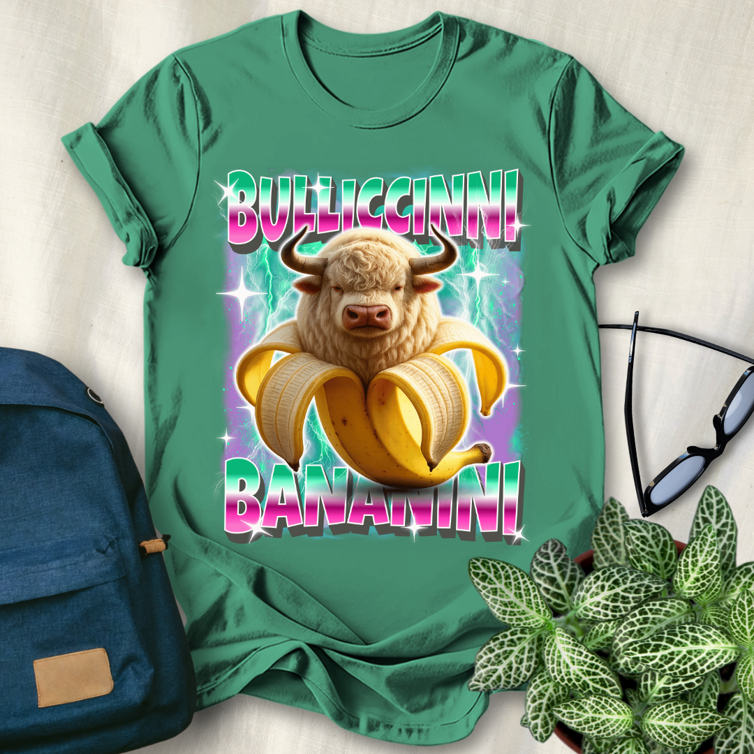 Bulliccini Bananini Italian Brainrot T-Shirt