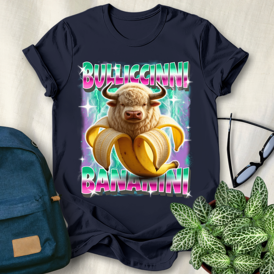 Bulliccini Bananini Italian Brainrot T-Shirt