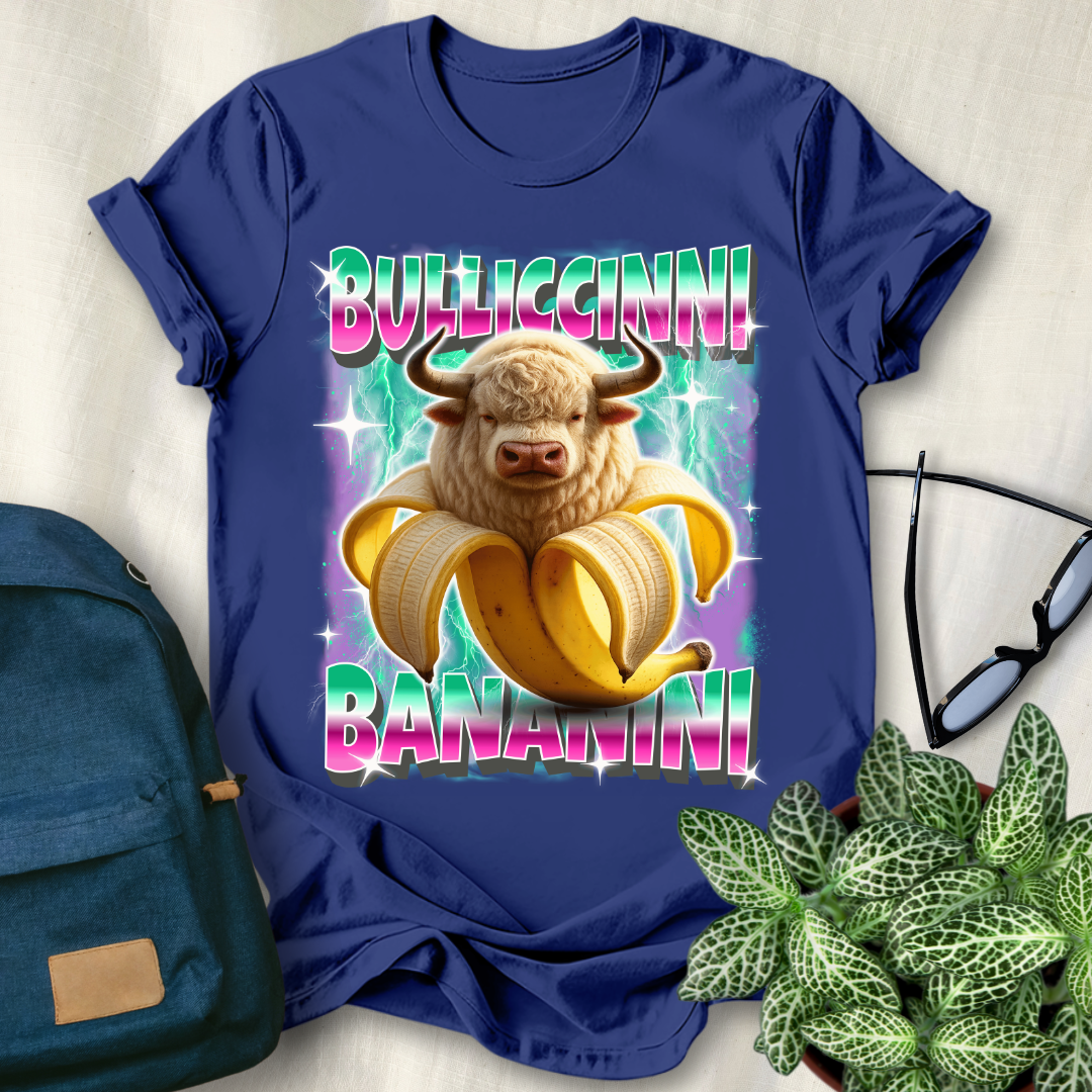 Bulliccini Bananini Italian Brainrot T-Shirt