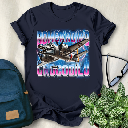Bombardiro Crocodilo Italian Brainrot T-Shirt