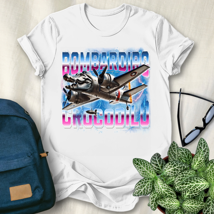 Bombardiro Crocodilo Italian Brainrot T-Shirt