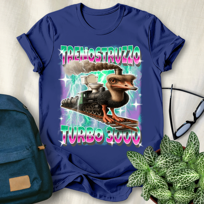 Trenostruzzo Turbo 3000 Italian Brainrot T-Shirt
