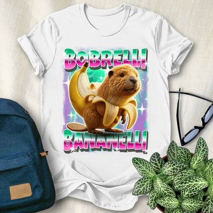 Bobreli Bananelli Italian Brainrot T-Shirt