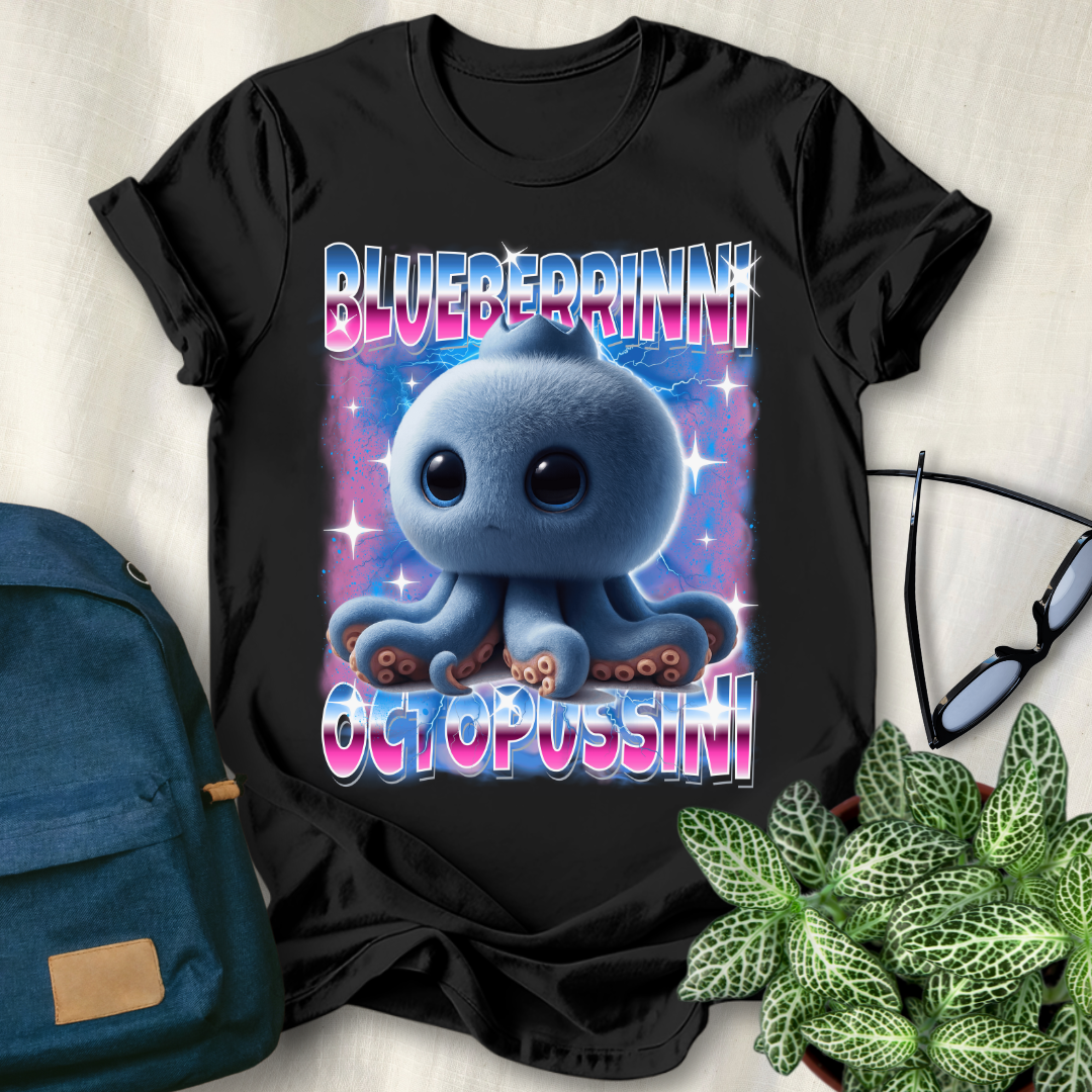 Blueberinni Octopussini Italian Brainrot T-Shirt