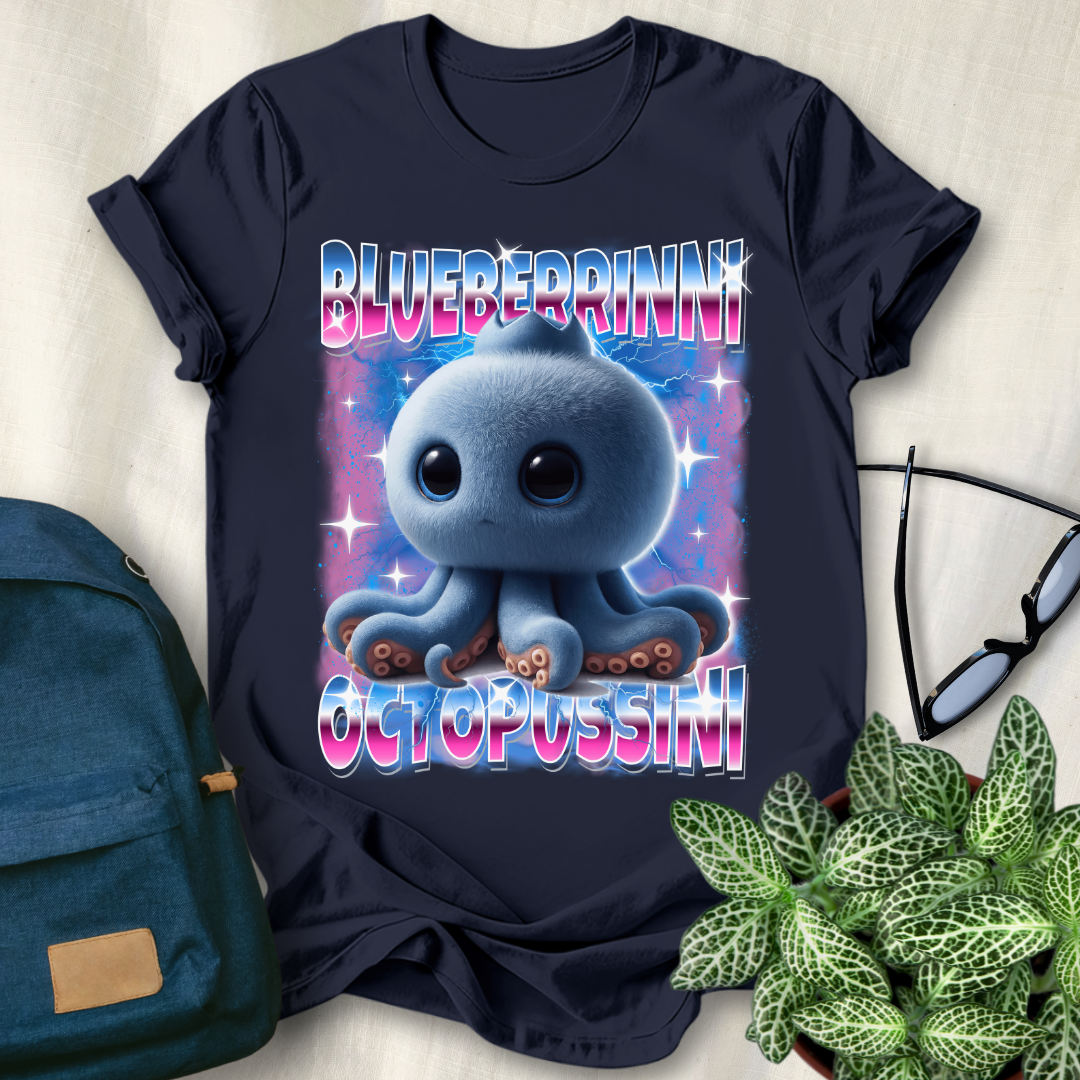 Blueberinni Octopussini Italian Brainrot T-Shirt
