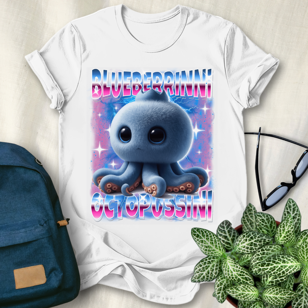 Blueberinni Octopussini Italian Brainrot T-Shirt