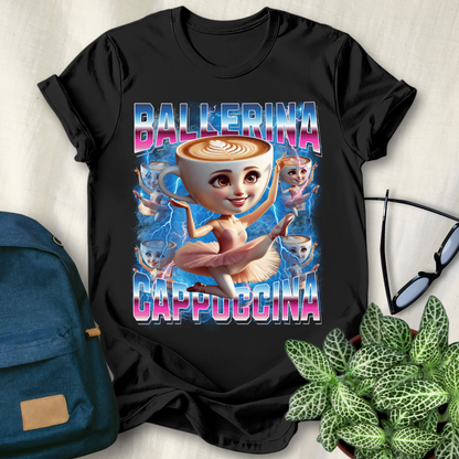 Ballerina Cappuccina Italian Brainrot T-Shirt
