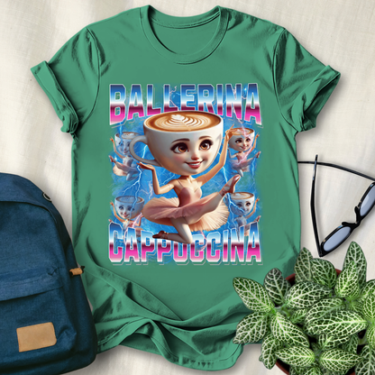 Ballerina Cappuccina Italian Brainrot T-Shirt