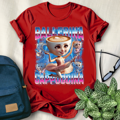 Ballerina Cappuccina Italian Brainrot T-Shirt