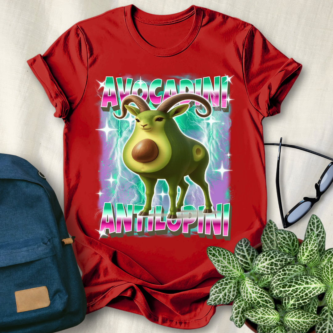Avocadini Antilopini Italian Brainrot T-Shirt