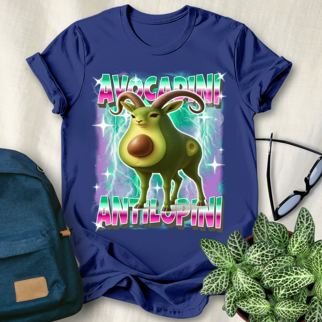 Avocadini Antilopini Italian Brainrot T-Shirt