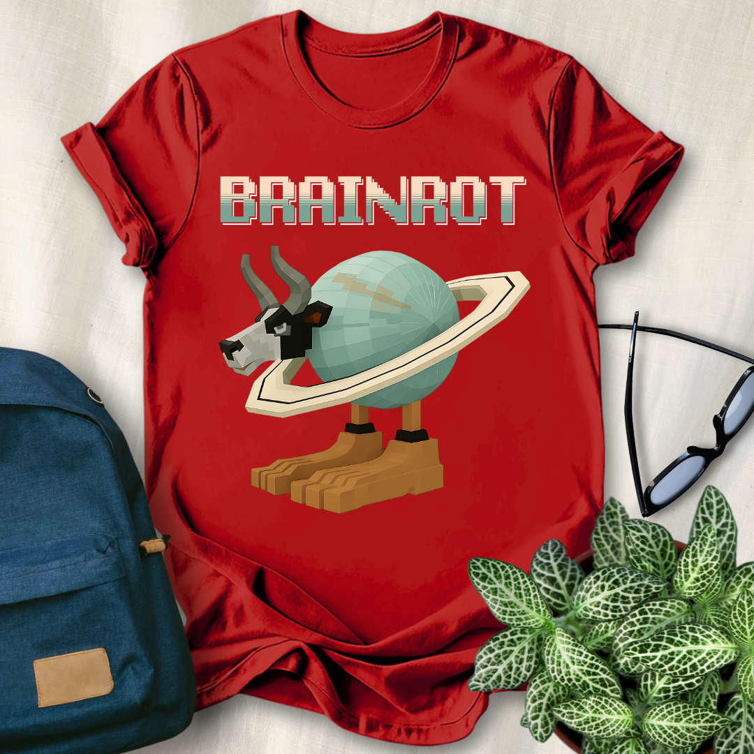 La Vaca Saturno Saturnita Italian Brainrot T-Shirt