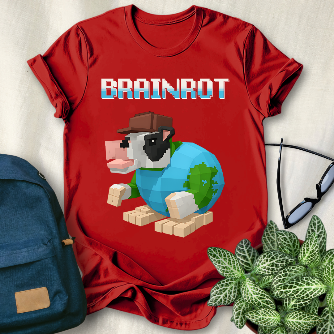 Vaca Trulimero Trulicina Italian Brainrot T-Shirt