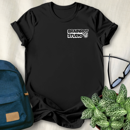 Brainrot Studio Official Brand Logo T-Shirt
